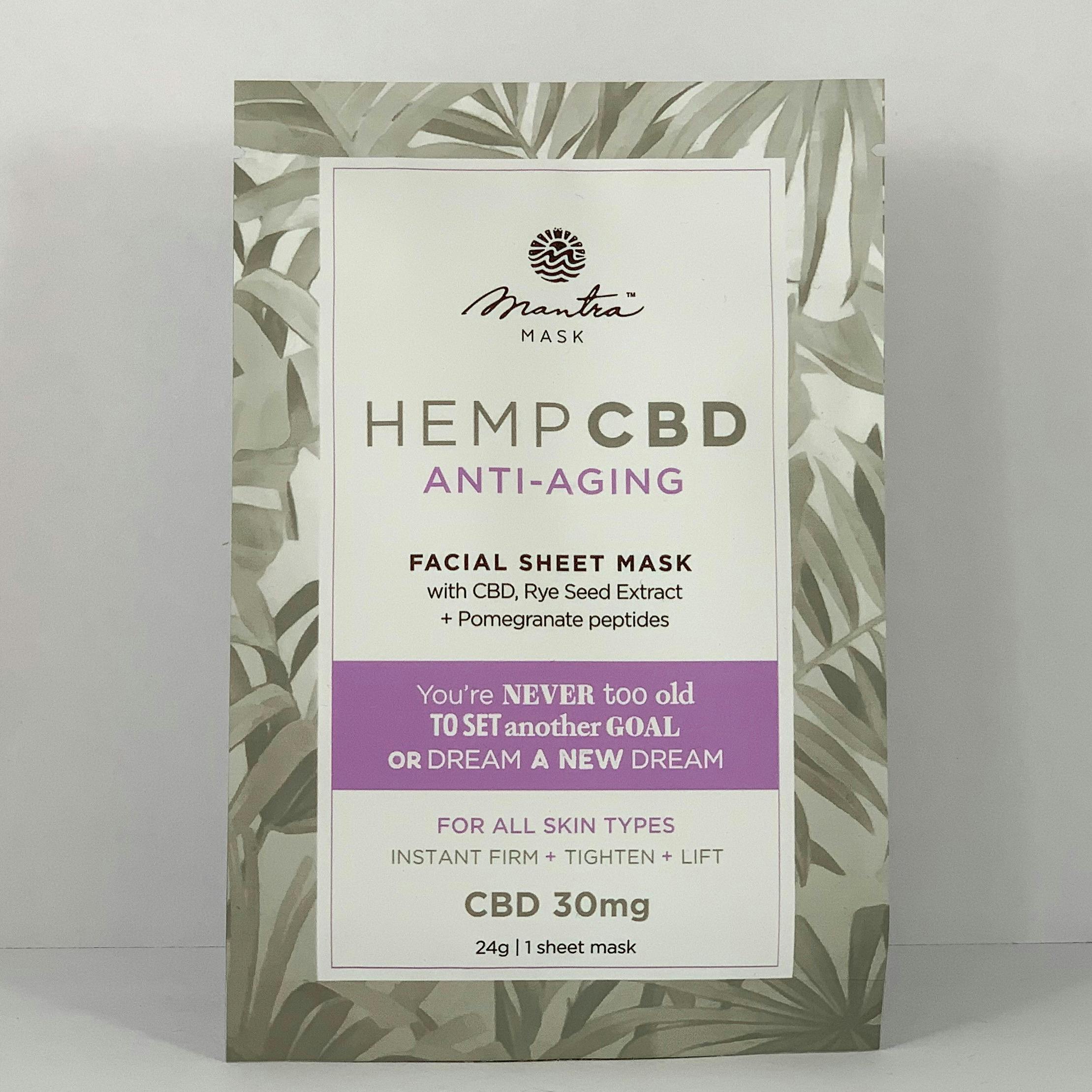 CBD Anti-Aging Sheet Mask
